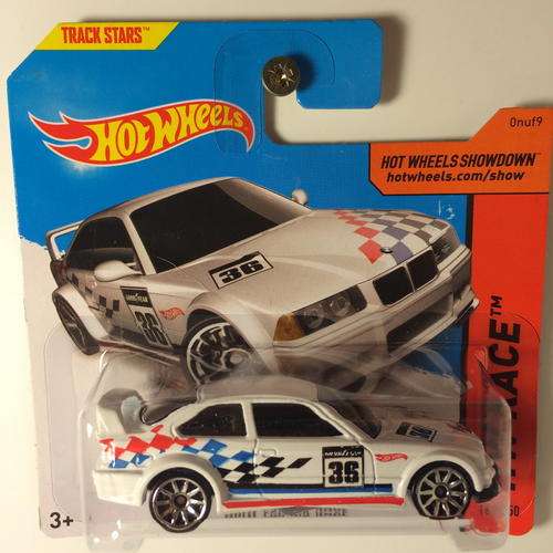 Hot Wheels - BMW E36 M3 Race - 2014 Hot Wheels HW Race Track Stars New Casting