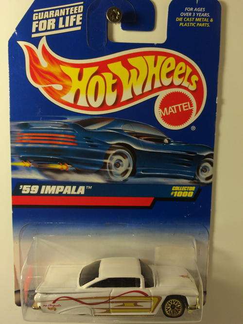 Hot Wheels - 59 Impala - 1999 Hot Wheels #1000