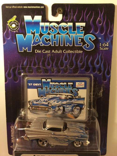 Muscle Machines - 57 Chevy - Muscle Machines 1/64