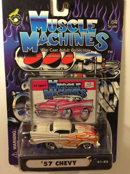 Muscle Machines - 57 Chevy - Muscle Machines 1/64