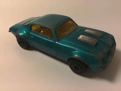 Matchbox  - Pontiac Firebird  - Blue  - Loose