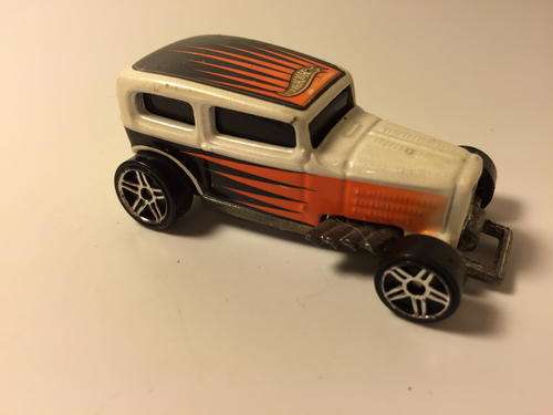 Hot Wheels - Midnight Otto - 2002 First Editions #1 - White - Loose