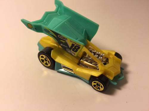 Hot Wheels - Dirty Outlaw  - HW Code Cars - Yellow - Loose