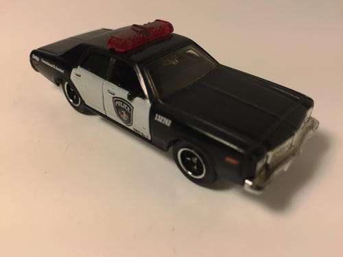 Matchbox - 78 Dodge Monaco Police - Black - Loose