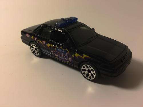 Matchbox - Ford Crown Victoria Police Car - Black - Loose