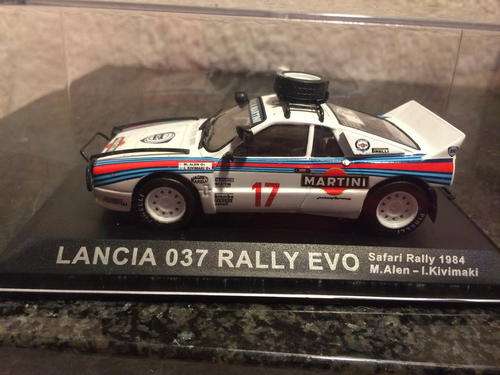 1:43 Rally Car in display case - LANCIA 037 RALLY EVO