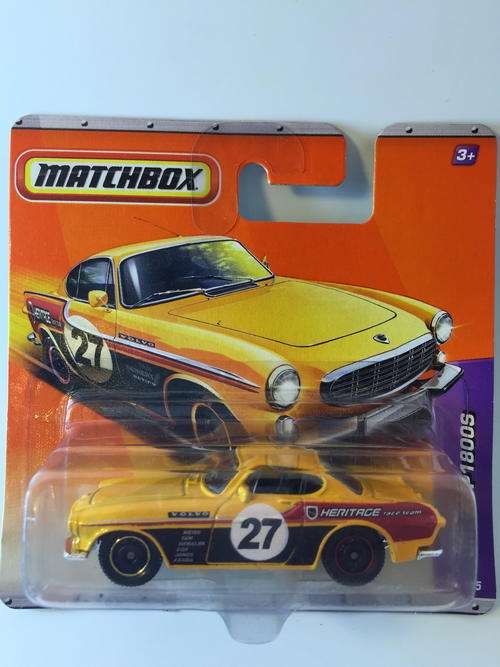 Matchbox - Volvo P1800S - Matchbox 17/75 - Orange - Carded