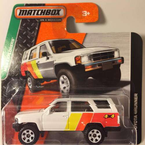 Matchbox - White - Toyota 4Runner - 2015 MBX Explorers