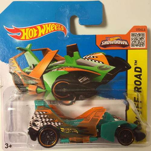HW - Jet Threat 4.0  - 2015 Hot Wheels HW Off-Road Sky Show Treasure Hunt  - Green - Carded