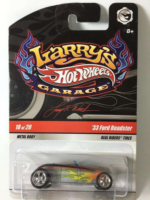 Hot Wheels - 33 Ford Roadster - 2009 Hot Wheels Larry's Garage Series #18 of 20  - Silver