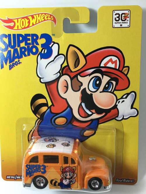 Hot Wheels - School Busted - 2015 Pop Culture Super Mario Bros - Orange