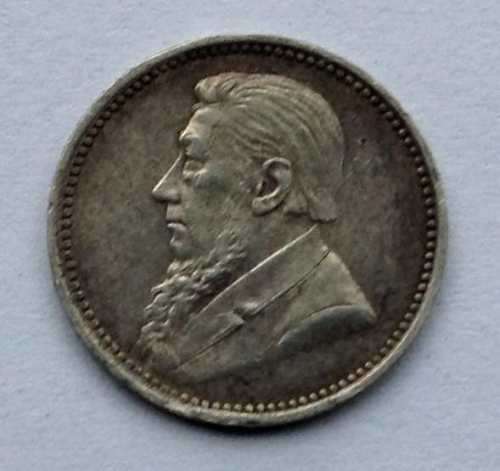 1897 ZAR Kruger 3d tickey, as per photo