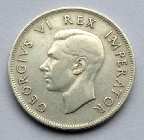 1937 South Africa Union. Two and Half Shillings, judge the condition yourself.