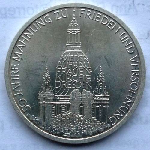 Germany 10 DM 1995 Commemorative Silver Coin UNC