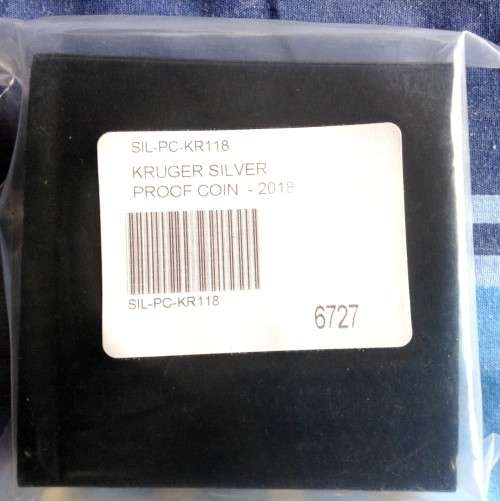 2018 South Africa Silver Krugerrand Proof 1 oz Coin