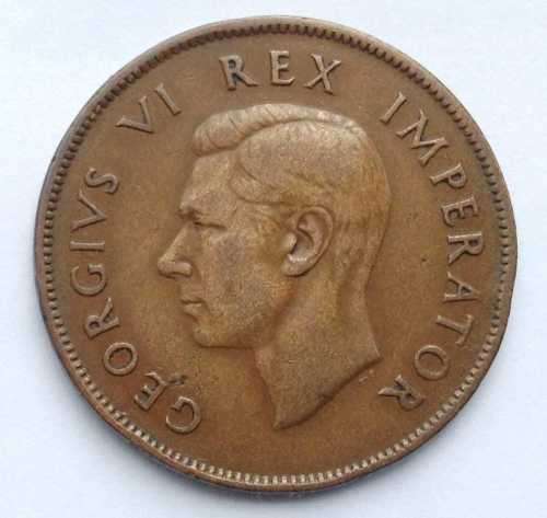 Rare 1940 South Africa Penny No Star After Date, judge the condition yourself.