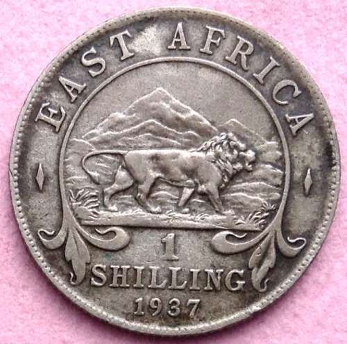 1937 1 Shilling East Africa