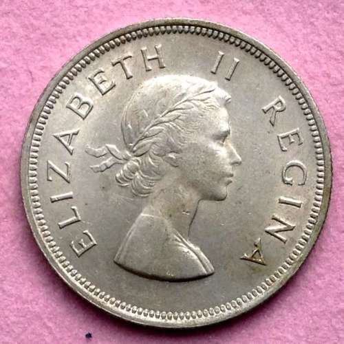 1955 Good Grade 2 ½  Shillings, SA Union