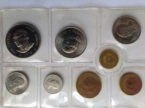 1979 RSA Uncirculated Mint State Coins in Sealed Mint  Pack