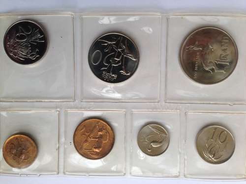 1984 RSA Uncirculated Mint State Coins in Sealed Mint  Pack