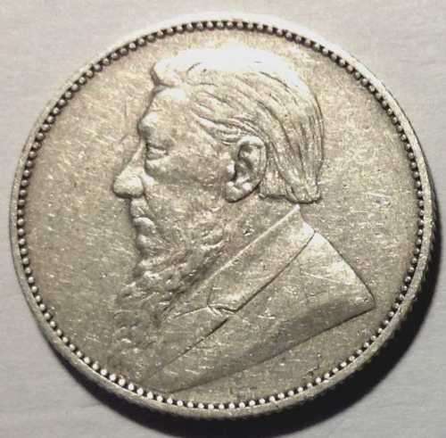 1896 ZAR 1 Shilling good coin, judge the condition yourself!!