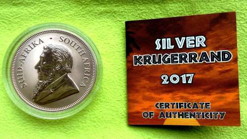 2017  SILVER 1oz Krugerrand