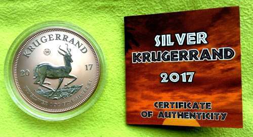 2017  SILVER 1oz Krugerrand
