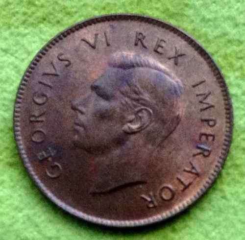 1942 SA Union 1/4 Penny Farthing A-UNC