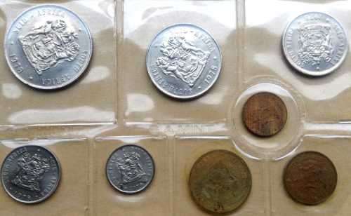 1978 RSA Uncirculated Mint State Coins in Sealed Mint Pack