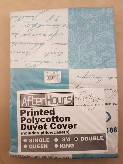 After Hours Polycotton Duvet Cover Double