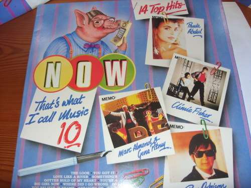 Now that's what I call music 10 vinyl 1989 pressed