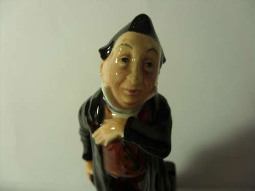 'Mr Pecksniff' Royal Doulton miniature figurine - 10 cm high