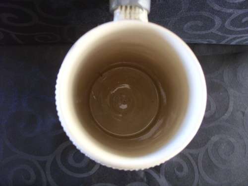 Tall Vintage Thorens Beer Stein, pottery & pewter music box 270 mm high