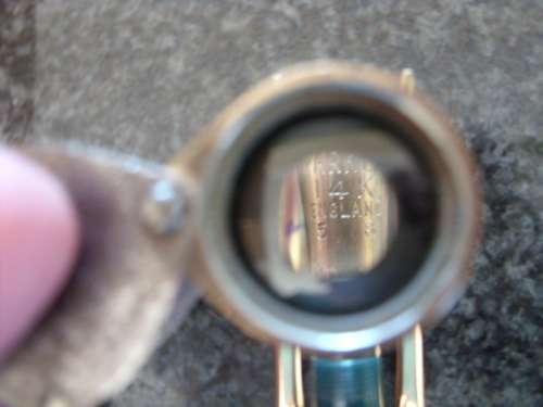 RARE Green colour Parker fountain pen : Slimfold with 14 ct gold nib - WOW!!