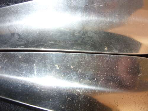 Vintage metal shoe horns x 2