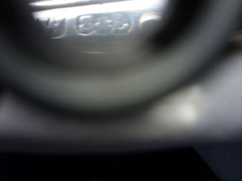 Silver plated Dessert spoons with shell pattern x 6