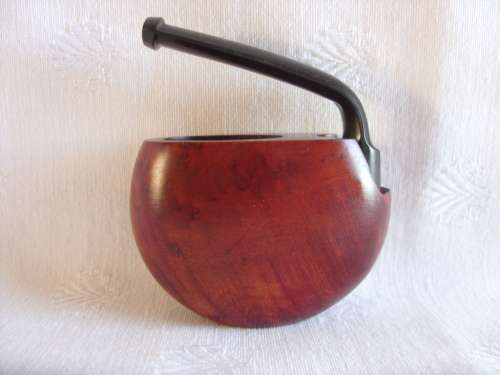 RARE Copenhagen vest pocket folding stem briar wood pipe