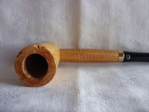 Meerschaum Missouri genuine corn cob & wood pipe (large) - 'Popeye the sailor'