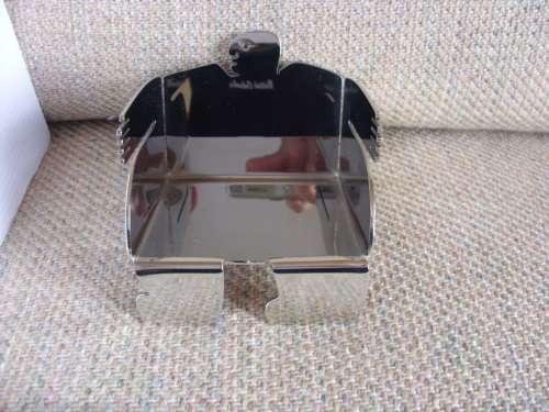 Carrol Boyes stainless steel Notepaper holder - WOW!!!!