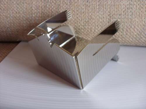 Carrol Boyes stainless steel Notepaper holder - WOW!!!!
