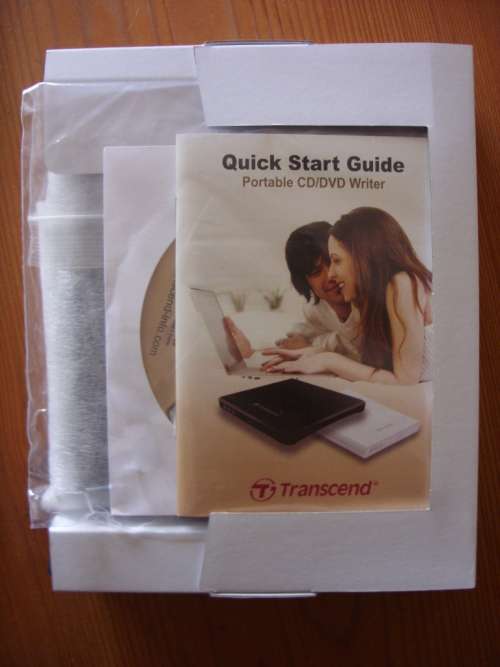 Transcend portable cd/dvd writer