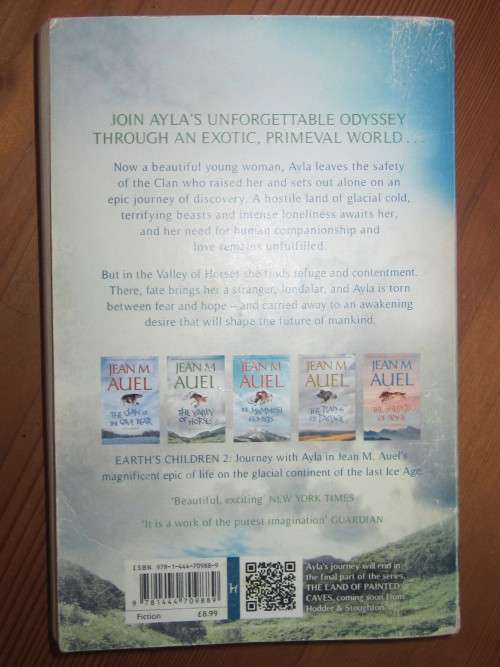 The Clan of the Cave Bear series by Jean M. Auel - complete 6 books!