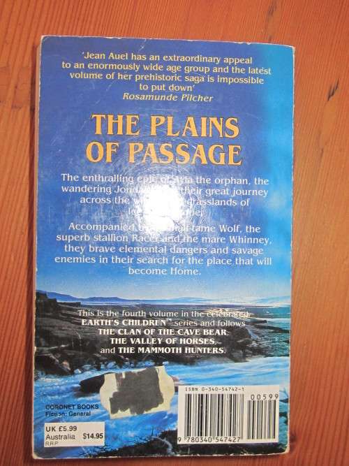 The Clan of the Cave Bear series by Jean M. Auel - complete 6 books!