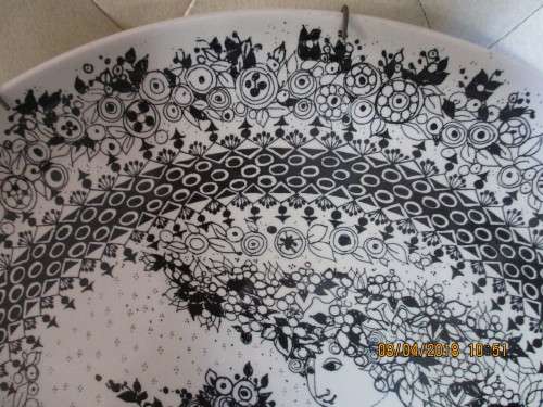 Bjorn Wiinblad for Rosenthal wall hanging plate 'The Seasons' - 357 mm wide