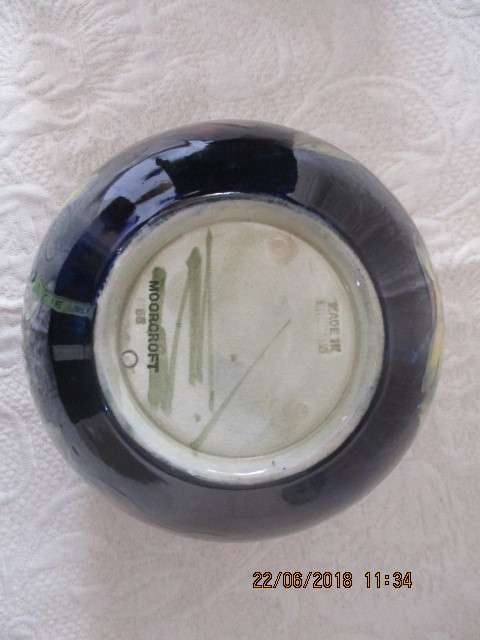 Moorcroft vase - 13 cm high - circa 1950 - WOW!!