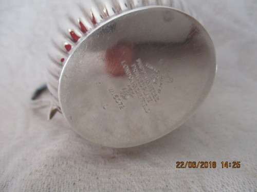 Job lot of 8 x items - WMF plated silver dishes, hallmarked silver souvenir spoons etc.