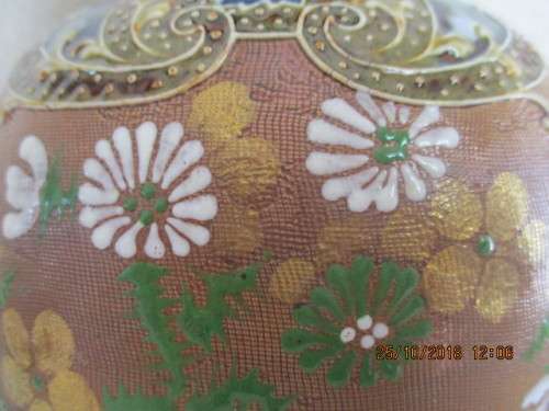 LARGE Royal Doulton vintage Vase - handpainted - 406 mm high - WOW!!