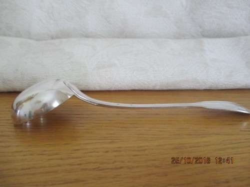 Christofle silver plated serving spoon - 21 cm long