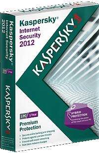 Kaspersky Internet Security - 3 User Pack DVD 2012