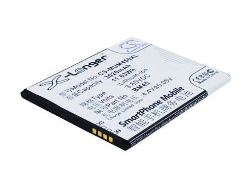 Mobile, SmartPhone Battery   CS-MUM450XL for  XIAOMI Note 2 Premium Edition  etc.